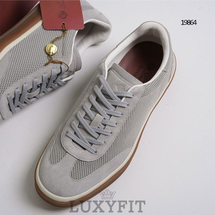 LL 로로피아나 테니스 워크 스니커즈 그레이