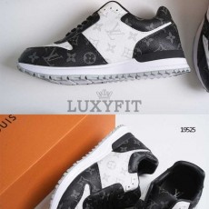 LV 루이뷔통 모노그램 캔버스 런어웨이 스니커즈