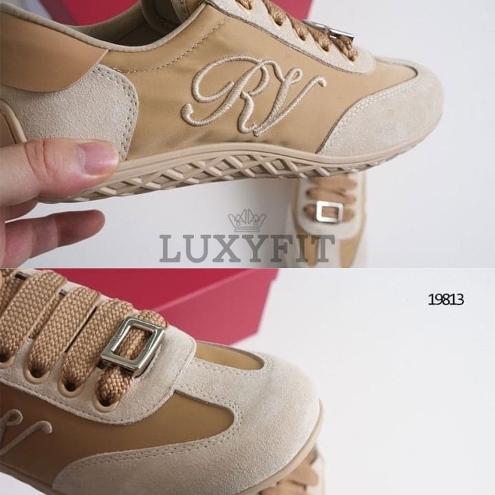 RG 로제비비에 비브 로우 스웨이드 스니커즈 브라운