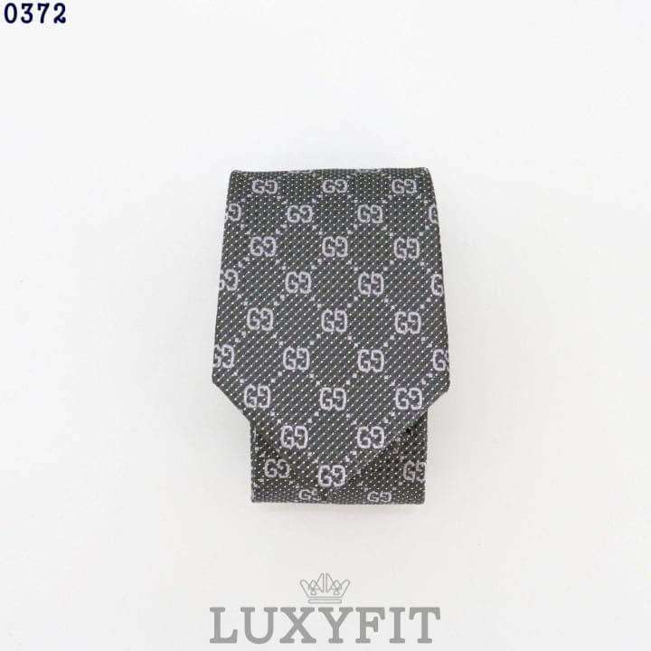 GC 구찌 GG로고 도트 프린트 넥타이
