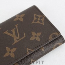 LV 루이뷔통 엔벨로페 카르트 드 비지트 모노브라운