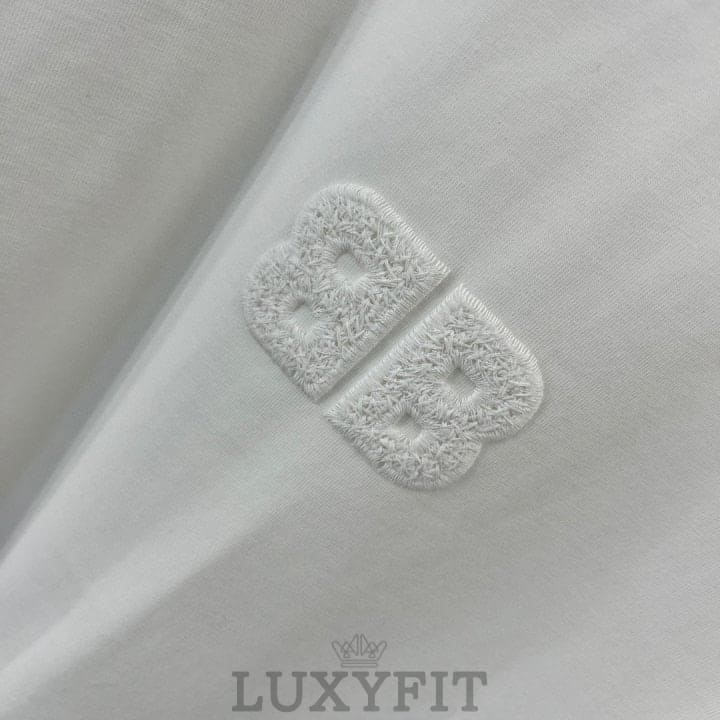 BC 발렌시아가 BB로고 백포인트 라운드 티셔츠