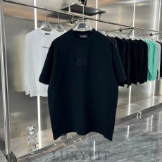 BC 발렌시아가 BB로고 백포인트 라운드 티셔츠