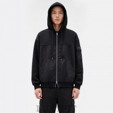 PD 프라다 배색포인트 후드집업