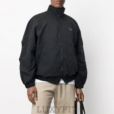 PD 프라다 집업 윈드블루종