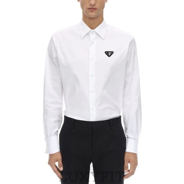 PD 프라다 플레이트 솔리드셔츠