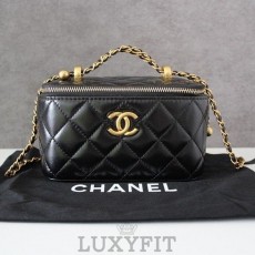 CN 샤넬 [고급] 체인 탑핸들 베니티백 램스킨 1