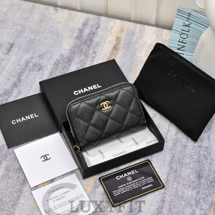 CN 샤넬 코인퍼스 블랙(AP0216)
