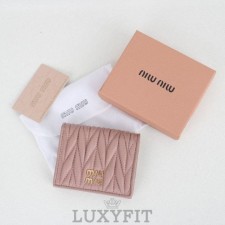 MU 미우미우 6038 마테라쎄 반지갑