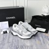 CN 샤넬 샤식스 스니커즈 화이트 실버(G39792 G39794)
