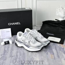 CN 샤넬 샤식스 스니커즈 화이트 실버(G39792 G39794)