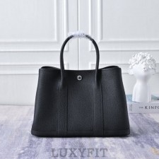 HM 에르메스 가든 파티 30 블랙