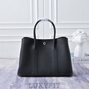 HM 에르메스 가든 파티 30 블랙