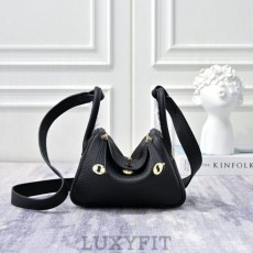 HM 에르메스 린디 미니 블랙