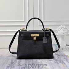 HM 에르메스 켈리 28 블랙