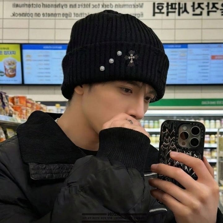 CH 크롬하츠 쓰리 십자가 비니 모자