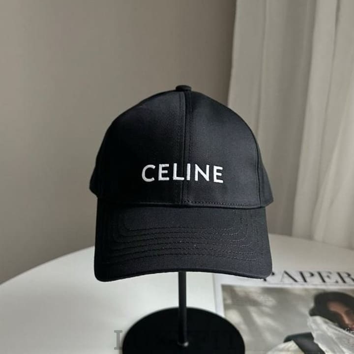 CL 셀린느 레터링 자수 볼캡