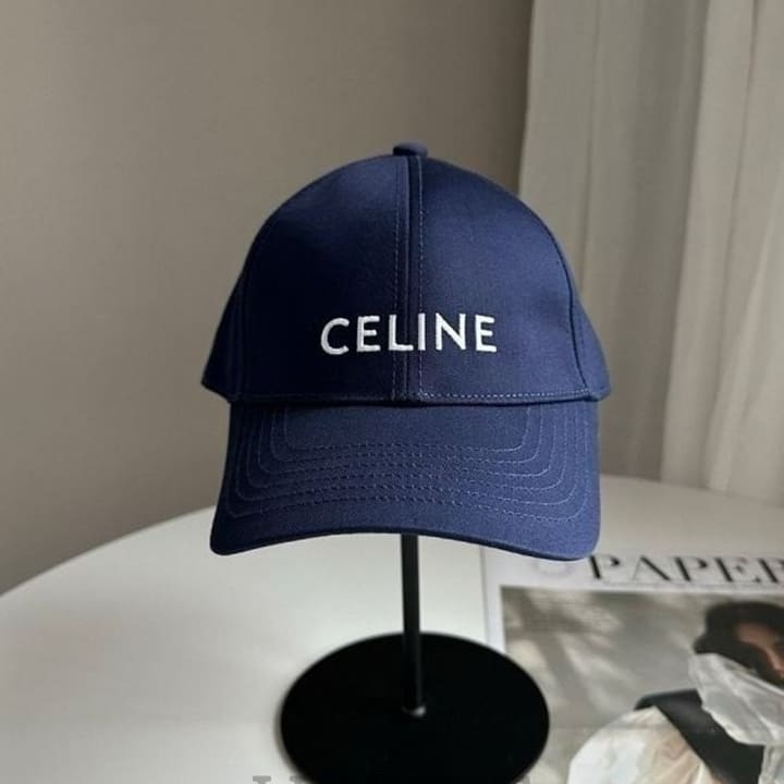 CL 셀린느 레터링 자수 볼캡