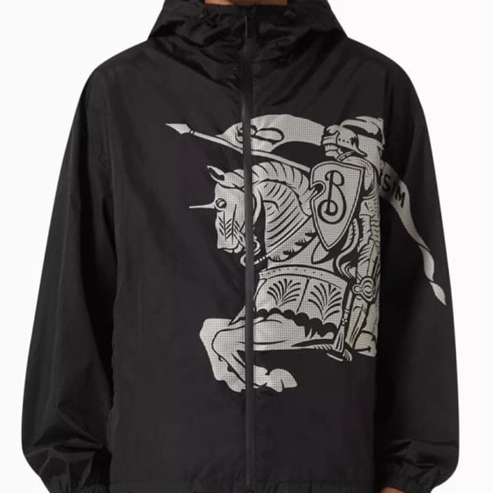 BB 버버리 나일론 후드 윈드 자켓