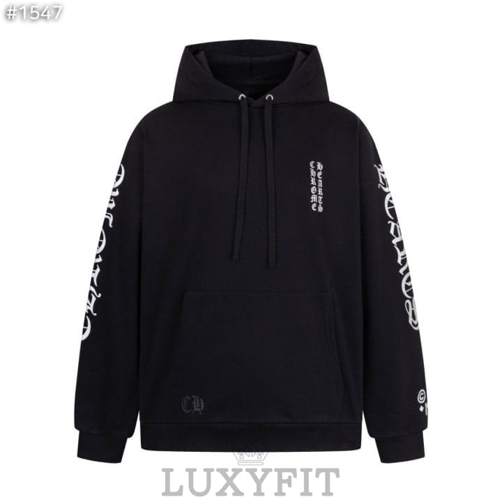CH 크롬하츠 1988 버티컬 로고 후드 스웨트셔츠
