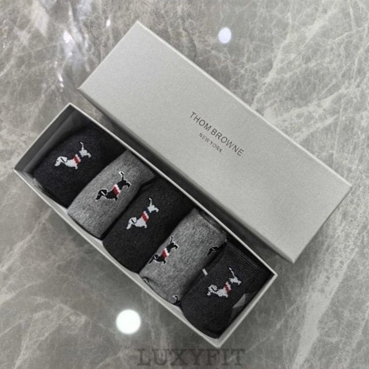 TB 톰브라운 도그 양말-Gray