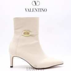 VT 발렌티노 여성 V로고 앵클부츠