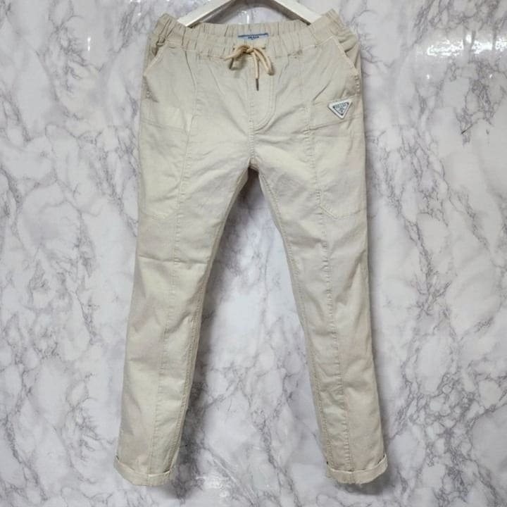 PD 프라다 데일리 PK 워싱 밴딩팬츠