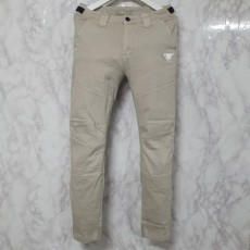 PD 프라다 절개 옆밴딩 워싱 팬츠