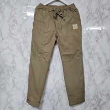 ST 스톤 아일랜드 절개 코튼 밴딩팬츠