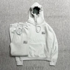 NK SS  나이키 X 스투시 쭈리 후드 조거 세트