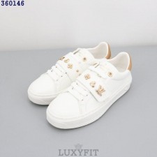 LV [여성] 루이비통 타임 아웃 스니커즈 화이트