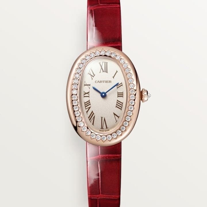 CT 까르띠에 베누아 로즈골드 다이아몬드 워치