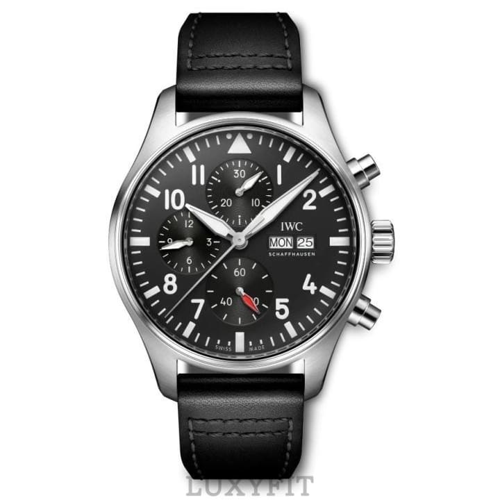 IWC 파일럿워치 블랙다이얼 IW378001