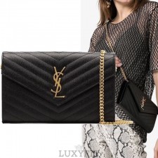 YS 생 로랑 모노그램 체인백