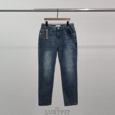 ST 스톤 아일랜드 서클로고 워싱 청바지