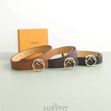FD 펜디 FF 링버클 가죽 벨트
