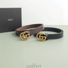 GC 구찌 GG 마몽 골드 팬던트 벨트