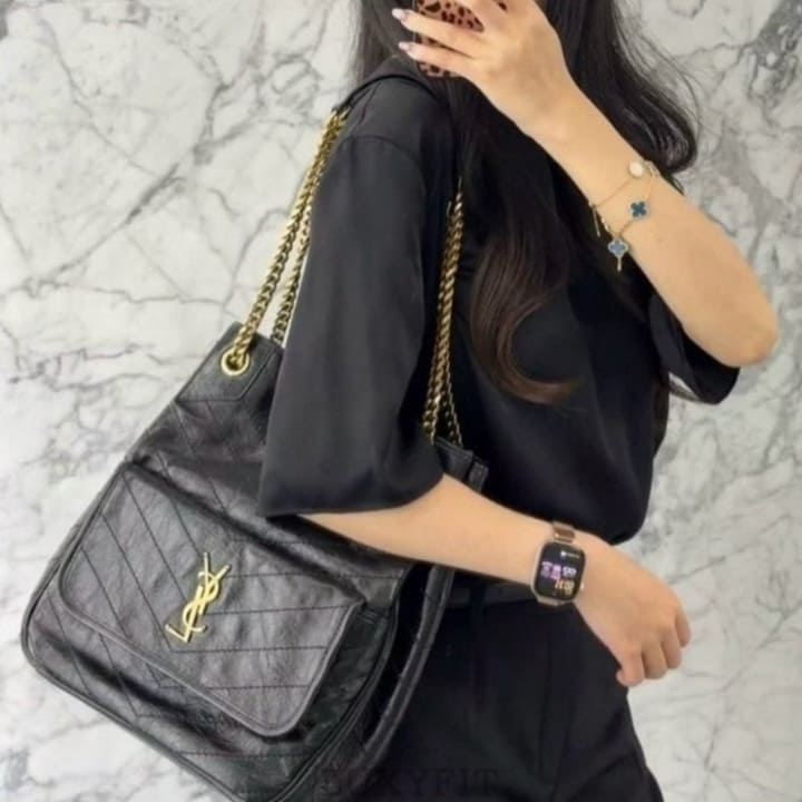 YS 생 로랑 니키 스몰 쇼핑