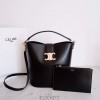 CL 셀린느 루이즈백 미디움 카프스킨 레더 블랙 [고급]