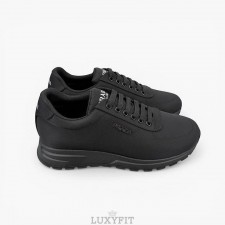 PD 프라다 클래식 이니셜로고 패브릭 스니커즈