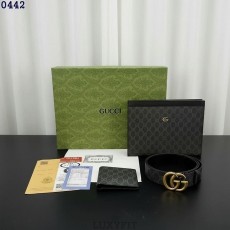 GC 구찌 오피디아 클러치, 벨트, 지갑 3종세트 (블랙)