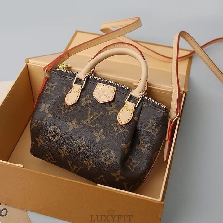 LV 루이비통 모노그램 캔버스 나노 투렌 미니백