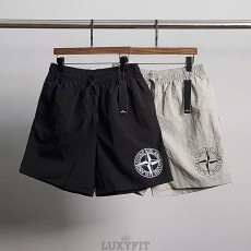 ST 스톤 아일랜드 서클프린팅 나일론 5부 팬츠