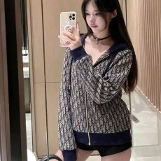 DO 디올 오블리크 후드집업