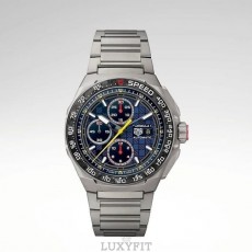 TH 태그호이어 포뮬러 1 크로노그래프 x 오라클 레드불 레이싱 오토매틱, 44 mm, 티타늄