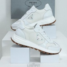 PD 프라다 프랙스 브러시드 스니커즈