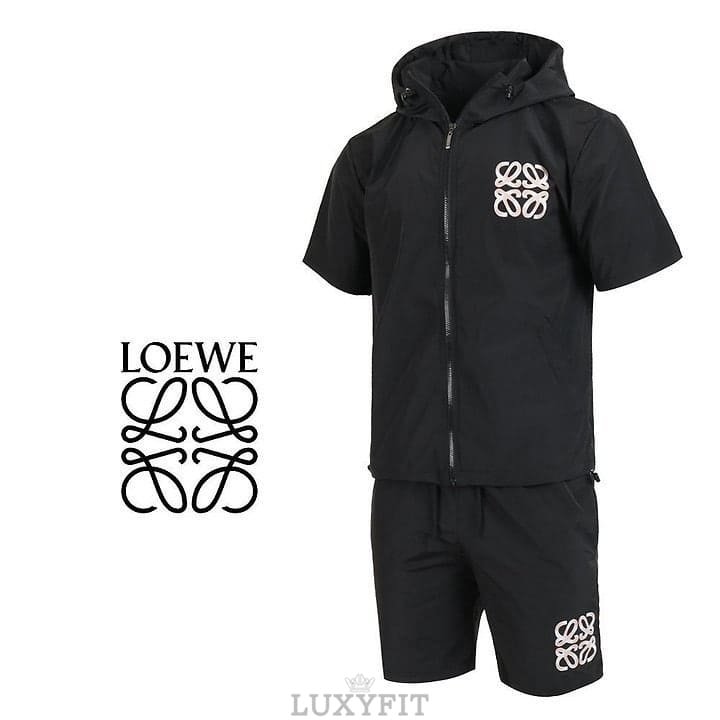 LW 로에베 아나그램 우븐 하프 셋업