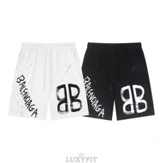 BC 발렌시아가 A 6420 그래피티 로고 스웨트 쇼츠