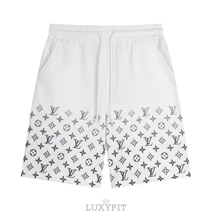 LV 루이비통 A 6415 모노그램 그라데이션 스웨트 쇼츠