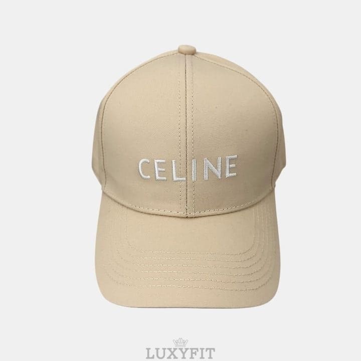 CL 셀린느 자수 로고 볼캡 모자